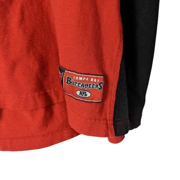 TAMPA BAY BUCCANEERS 2XL V-Neck Pullover Sweatshirt NFL Embroidered - Picture 2 of 7